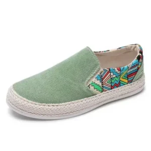 Atozfootwear Men'S Fashion Espadrille Sole Canvas Shoes