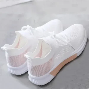 Atozfootwear Women Fashion Color Blocking Breathable Sneakers