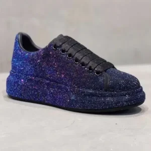 Atozfootwear Night Star Rhinestone Platform Sneakers