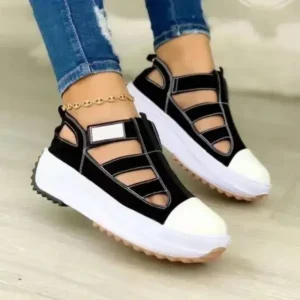 Atozfootwear Creative Cutout Platform Sneakers