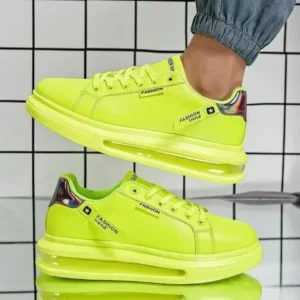 Atozfootwear Men Fashion Candy Color Air Cushion Sneakers