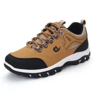 Atozfootwear Men'S Fashion Round Toe Low Top Large Size Casual Mountaineering Sneakers