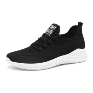 Atozfootwear Men Fashion Lightweight Lace-Up Breathable Sneakers