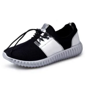 Atozfootwear Men Casual Color Matching Mesh Breathable Wear-Resistant Sports Shoes