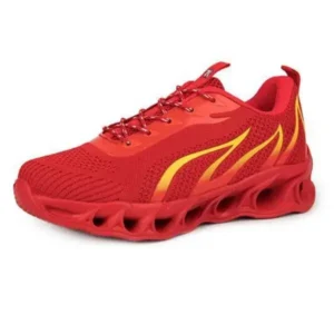 Atozfootwear Men'S Fashion Flame Pattern Breathable Mesh Sneakers