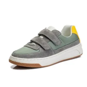 Atozfootwear Women Casual Colorblock Platform Velcro Sneakers