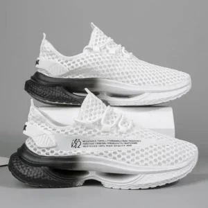 Atozfootwear Men Fashion Breathable Hollow Mesh Sneakers