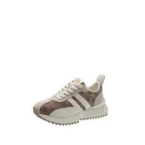 Atozfootwear Women Fashion Platform Lace-Up Sneakers